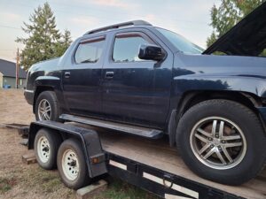 Honda Ridgeline with missing keys